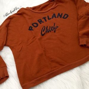 portland cheifs Tops - portland chiefs | cropped sweatshirt portland cheifs Tops - portland chiefs | cropped sweatshirt